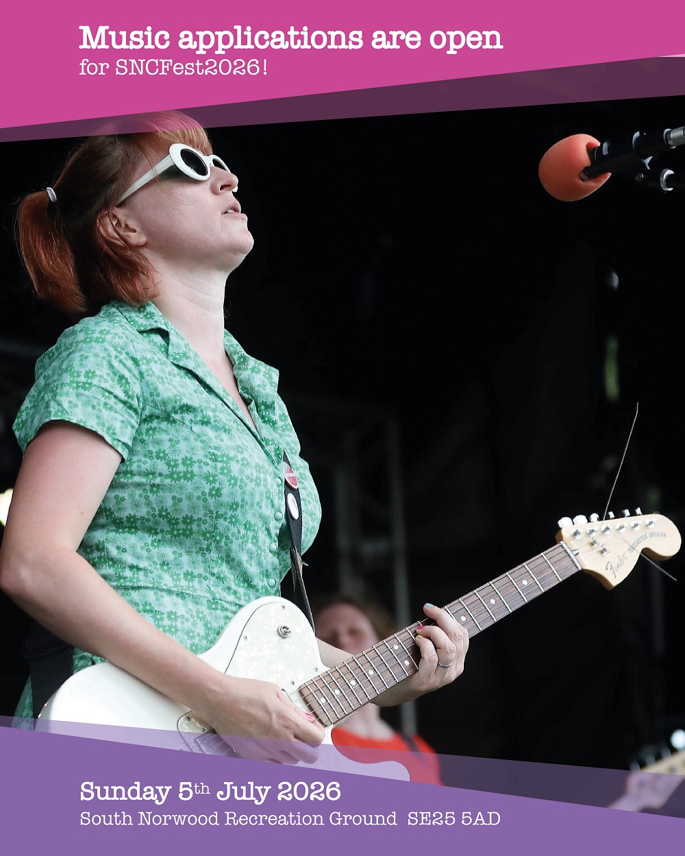 Music applications are open for SNCFest2026